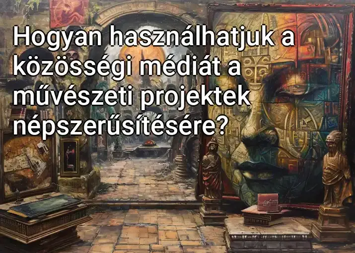 Hogyan használhatjuk a közösségi médiát a művészeti projektek népszerűsítésére?