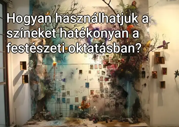 Hogyan használhatjuk a színeket hatékonyan a festészeti oktatásban?