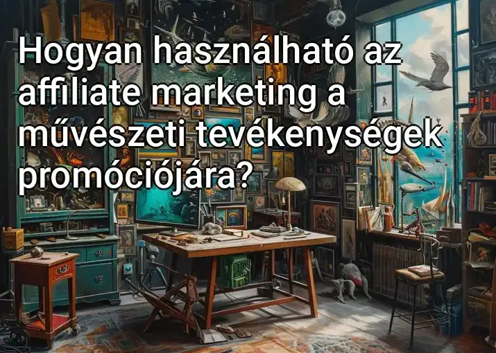 Hogyan használható az affiliate marketing a művészeti tevékenységek promóciójára?