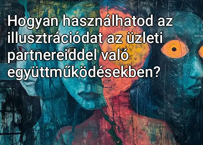 Hogyan használhatod az illusztrációdat az üzleti partnereiddel való együttműködésekben?