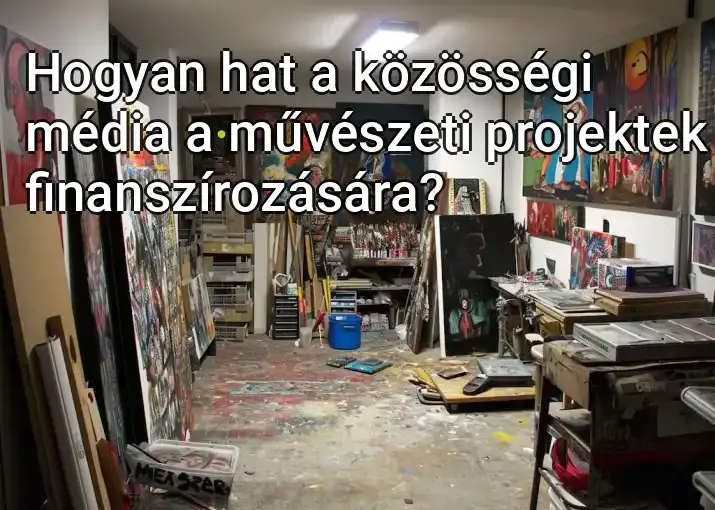 Hogyan hat a közösségi média a művészeti projektek finanszírozására?