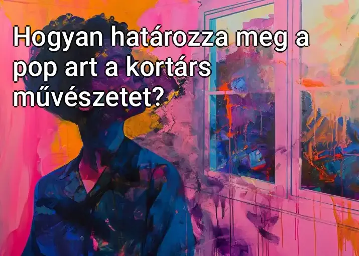 Hogyan határozza meg a pop art a kortárs művészetet?