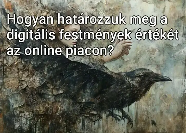 Hogyan határozzuk meg a digitális festmények értékét az online piacon?