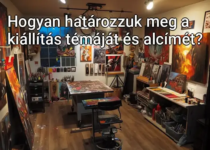 Hogyan határozzuk meg a kiállítás témáját és alcímét?