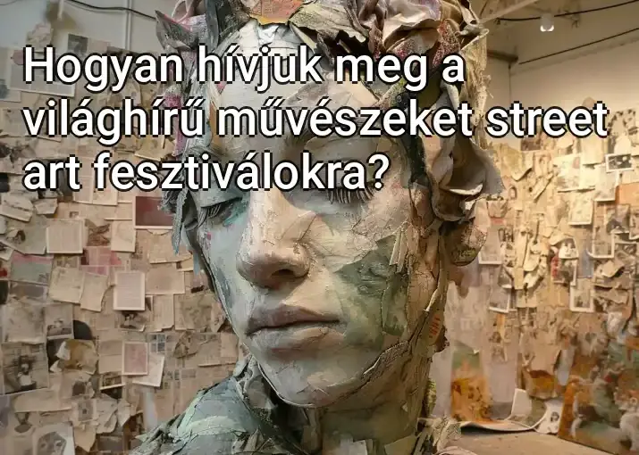 Hogyan hívjuk meg a világhírű művészeket street art fesztiválokra?