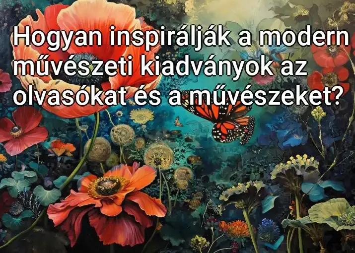 Hogyan inspirálják a modern művészeti kiadványok az olvasókat és a művészeket?