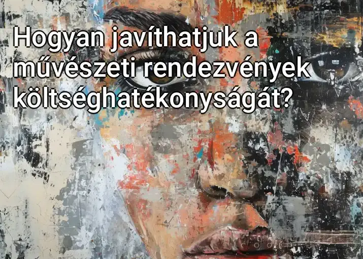 Hogyan javíthatjuk a művészeti rendezvények költséghatékonyságát?