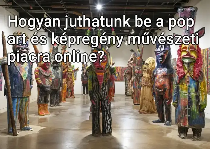 Hogyan juthatunk be a pop art és képregény művészeti piacra online?