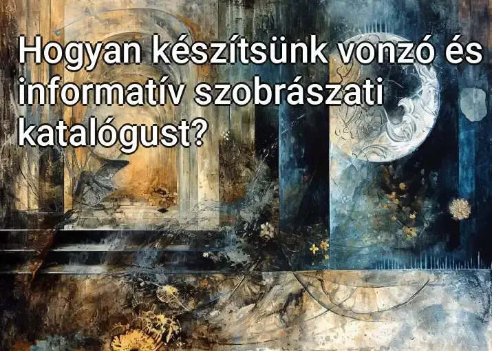 Hogyan készítsünk vonzó és informatív szobrászati katalógust?