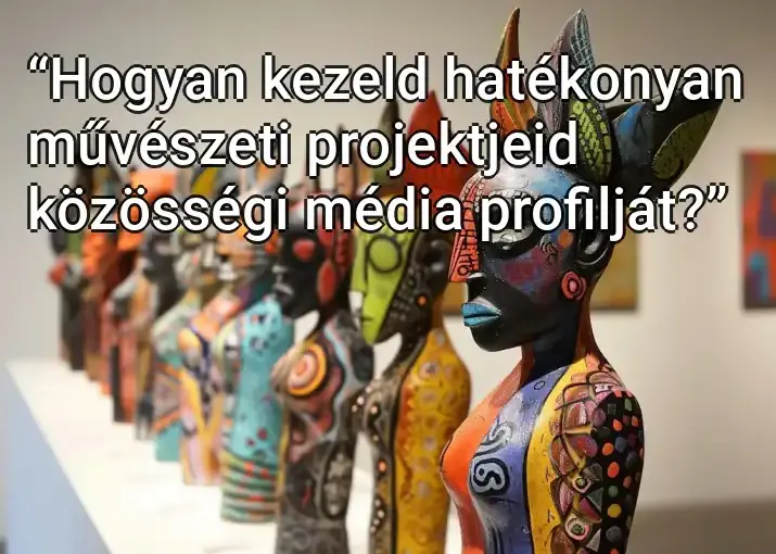 “Hogyan kezeld hatékonyan művészeti projektjeid közösségi média profilját?”