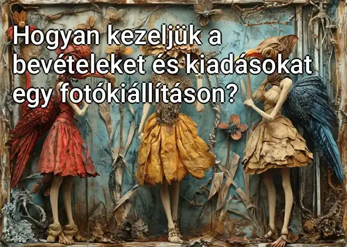 Hogyan kezeljük a bevételeket és kiadásokat egy fotókiállításon?