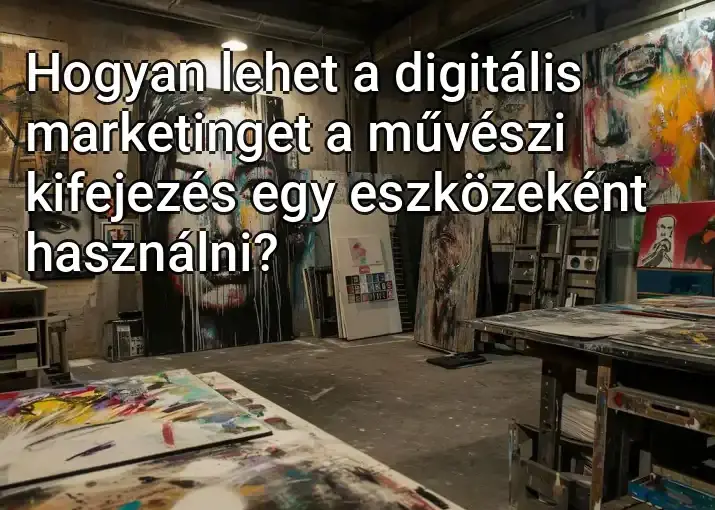 Hogyan lehet a digitális marketinget a művészi kifejezés egy eszközeként használni?