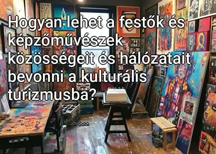 Hogyan lehet a festők és képzőművészek közösségeit és hálózatait bevonni a kulturális turizmusba?