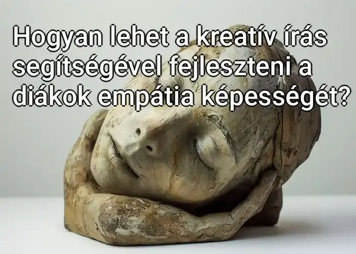 Hogyan lehet a kreatív írás segítségével fejleszteni a diákok empátia képességét?