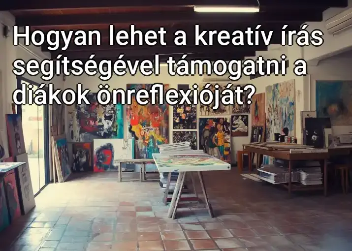 Hogyan lehet a kreatív írás segítségével támogatni a diákok önreflexióját?