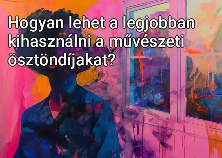 Hogyan lehet a legjobban kihasználni a művészeti ösztöndíjakat?