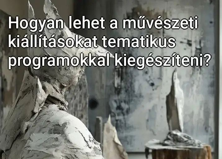 Hogyan lehet a művészeti kiállításokat tematikus programokkal kiegészíteni?