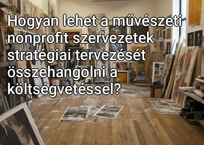 Hogyan lehet a művészeti nonprofit szervezetek stratégiai tervezését összehangolni a költségvetéssel?