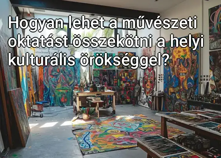 Hogyan lehet a művészeti oktatást összekötni a helyi kulturális örökséggel?