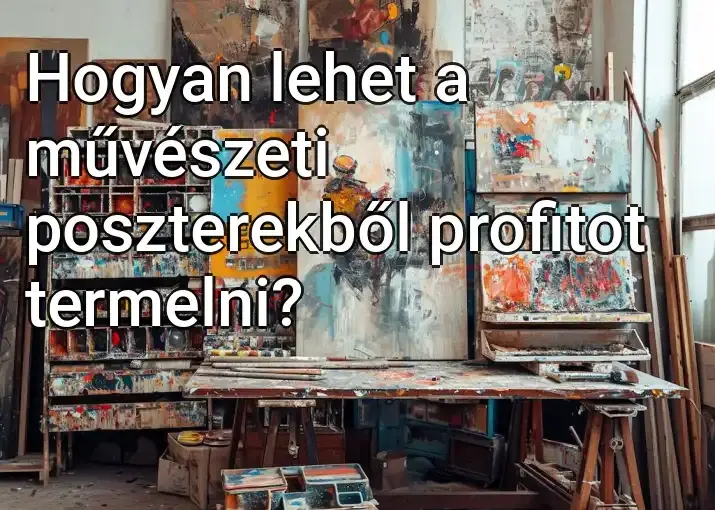 Hogyan lehet a művészeti poszterekből profitot termelni?