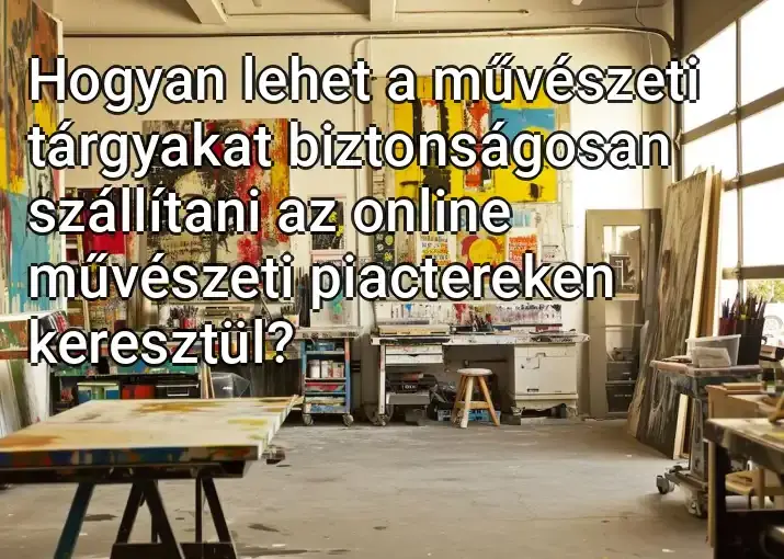 Hogyan lehet a művészeti tárgyakat biztonságosan szállítani az online művészeti piactereken keresztül?