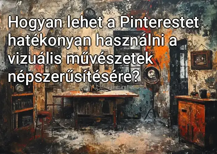 Hogyan lehet a Pinterestet hatékonyan használni a vizuális művészetek népszerűsítésére?