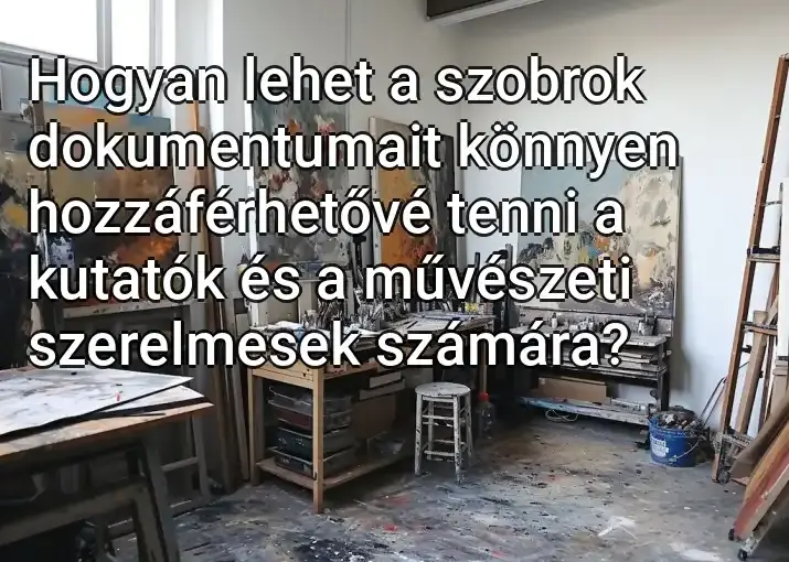 Hogyan lehet a szobrok dokumentumait könnyen hozzáférhetővé tenni a kutatók és a művészeti szerelmesek számára?