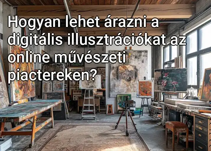 Hogyan lehet árazni a digitális illusztrációkat az online művészeti piactereken?