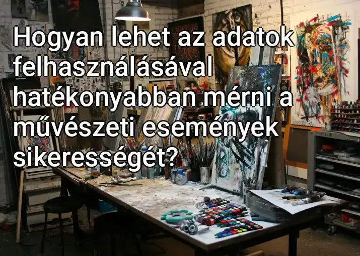 Hogyan lehet az adatok felhasználásával hatékonyabban mérni a művészeti események sikerességét?