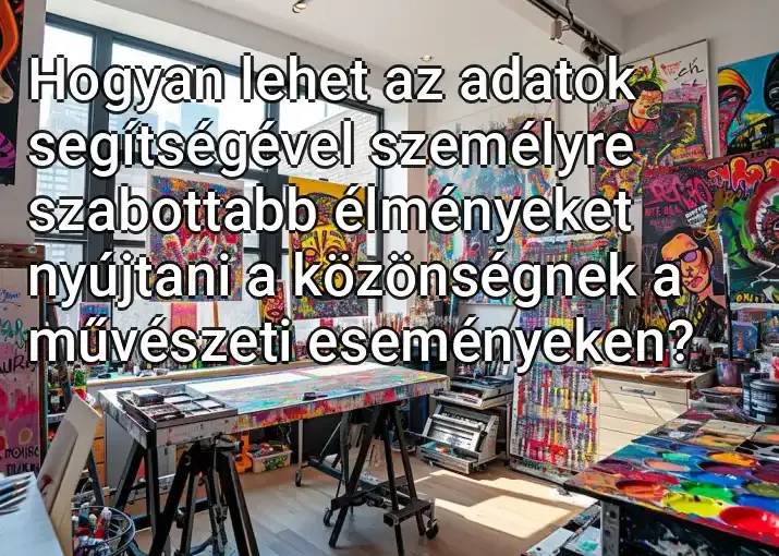 Hogyan lehet az adatok segítségével személyre szabottabb élményeket nyújtani a közönségnek a művészeti eseményeken?