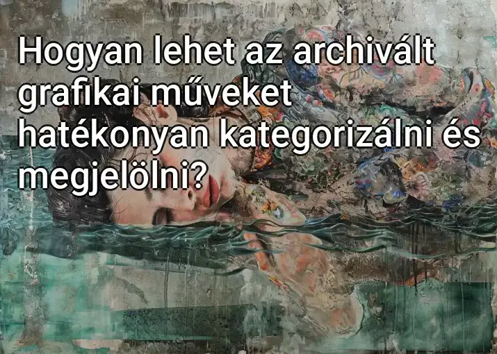 Hogyan lehet az archivált grafikai műveket hatékonyan kategorizálni és megjelölni?