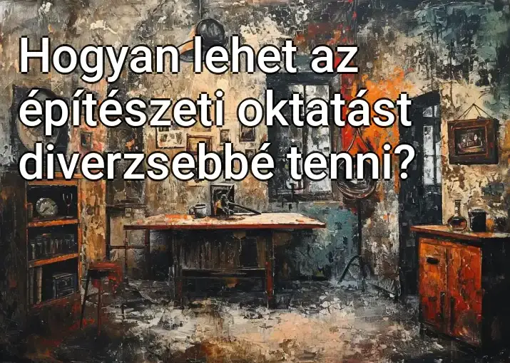 Hogyan lehet az építészeti oktatást diverzsebbé tenni?