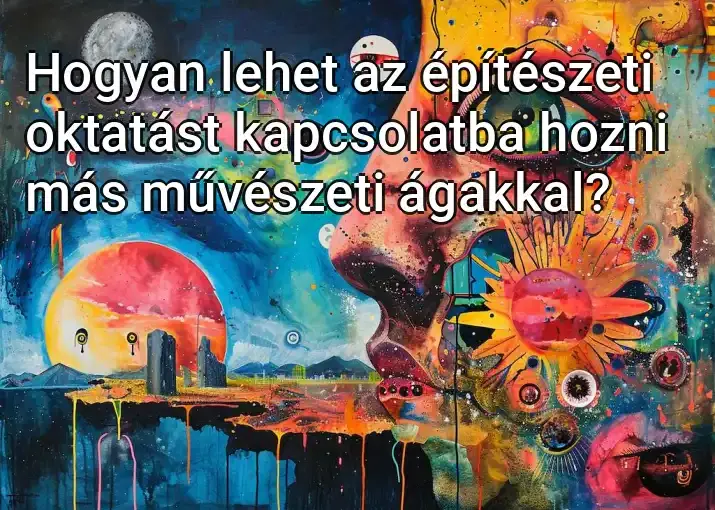 Hogyan lehet az építészeti oktatást kapcsolatba hozni más művészeti ágakkal?