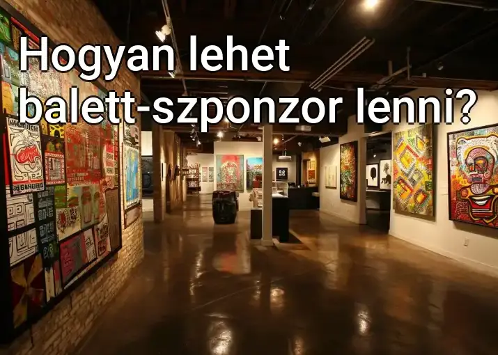 Hogyan lehet balett-szponzor lenni?