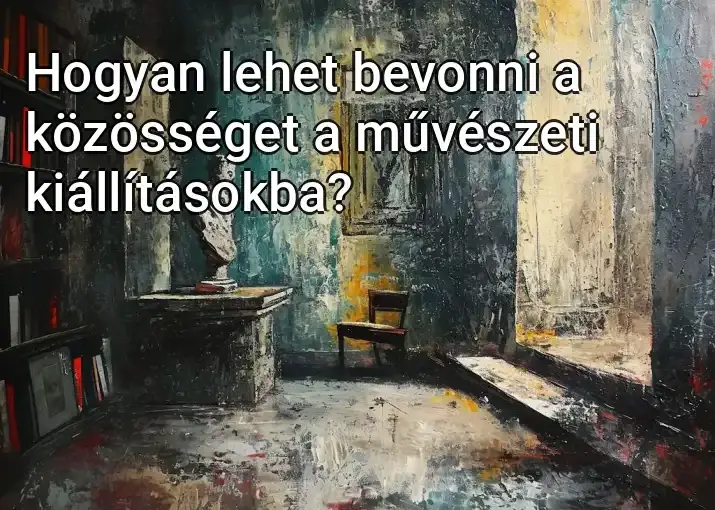 Hogyan lehet bevonni a közösséget a művészeti kiállításokba?