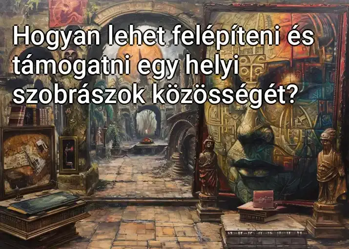 Hogyan lehet felépíteni és támogatni egy helyi szobrászok közösségét?