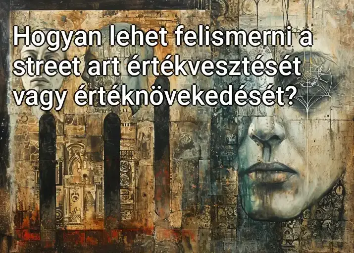 Hogyan lehet felismerni a street art értékvesztését vagy értéknövekedését?