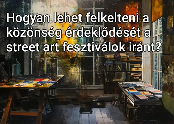 Hogyan lehet felkelteni a közönség érdeklődését a street art fesztiválok iránt?