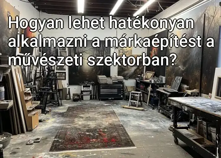 Hogyan lehet hatékonyan alkalmazni a márkaépítést a művészeti szektorban?