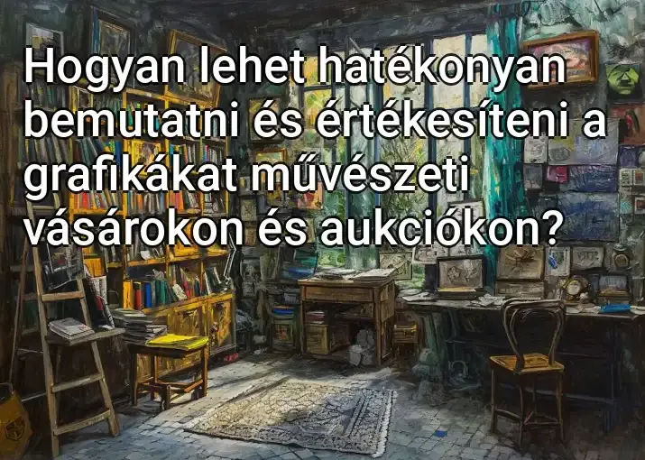 Hogyan lehet hatékonyan bemutatni és értékesíteni a grafikákat művészeti vásárokon és aukciókon?