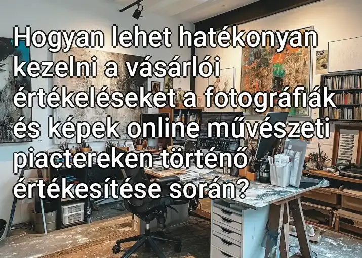 Hogyan lehet hatékonyan kezelni a vásárlói értékeléseket a fotográfiák és képek online művészeti piactereken történő értékesítése során?