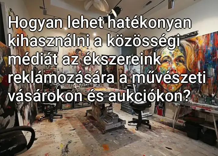 Hogyan lehet hatékonyan kihasználni a közösségi médiát az ékszereink reklámozására a művészeti vásárokon és aukciókon?