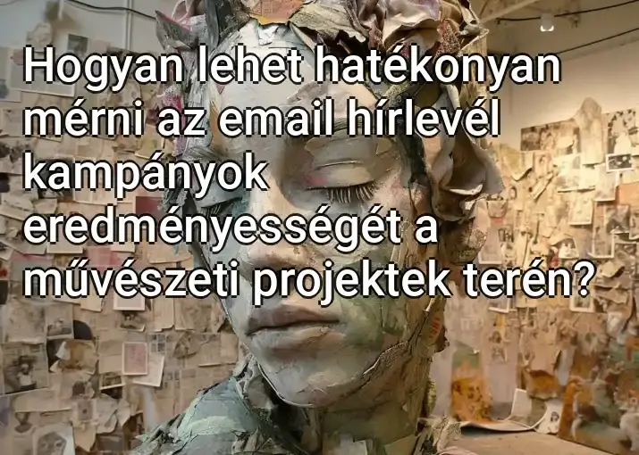 Hogyan lehet hatékonyan mérni az email hírlevél kampányok eredményességét a művészeti projektek terén?