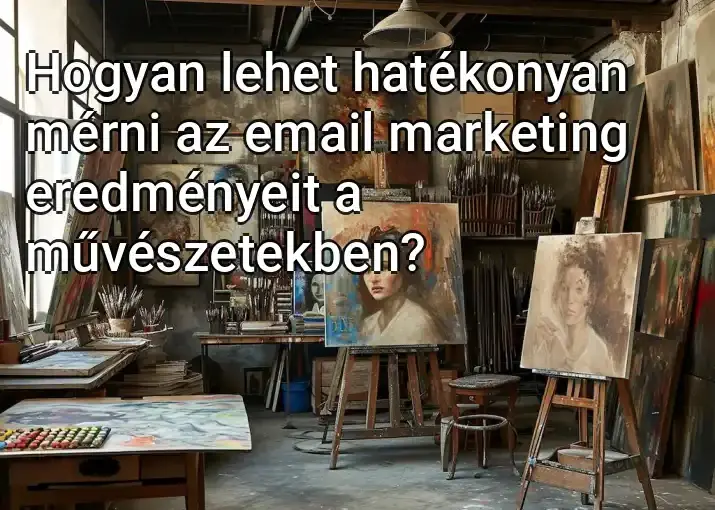 Hogyan lehet hatékonyan mérni az email marketing eredményeit a művészetekben?