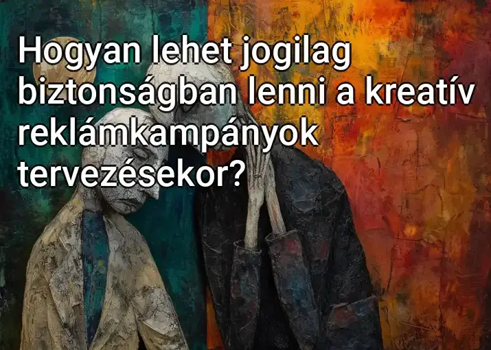 Hogyan lehet jogilag biztonságban lenni a kreatív reklámkampányok tervezésekor?