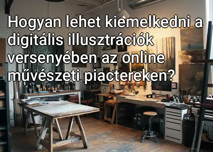 Hogyan lehet kiemelkedni a digitális illusztrációk versenyében az online művészeti piactereken?