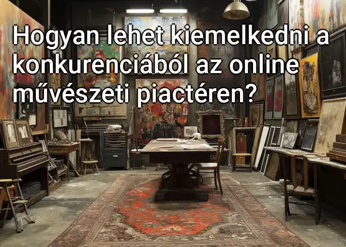 Hogyan lehet kiemelkedni a konkurenciából az online művészeti piactéren?