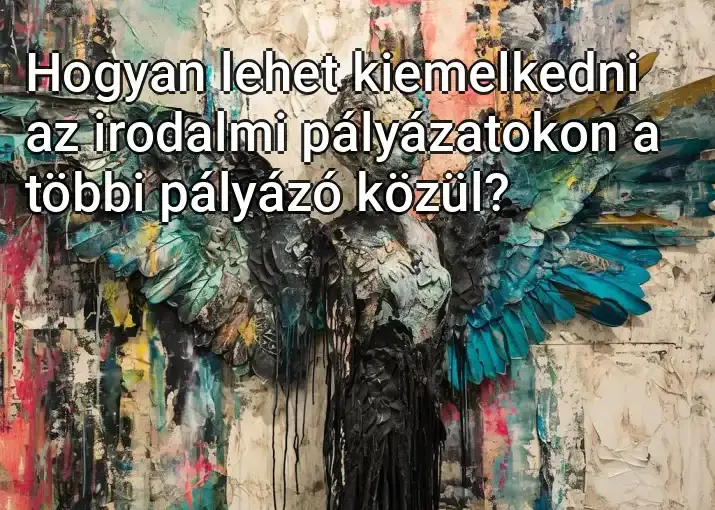 Hogyan lehet kiemelkedni az irodalmi pályázatokon a többi pályázó közül?