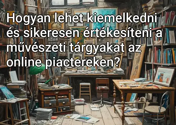 Hogyan lehet kiemelkedni és sikeresen értékesíteni a művészeti tárgyakat az online piactereken?