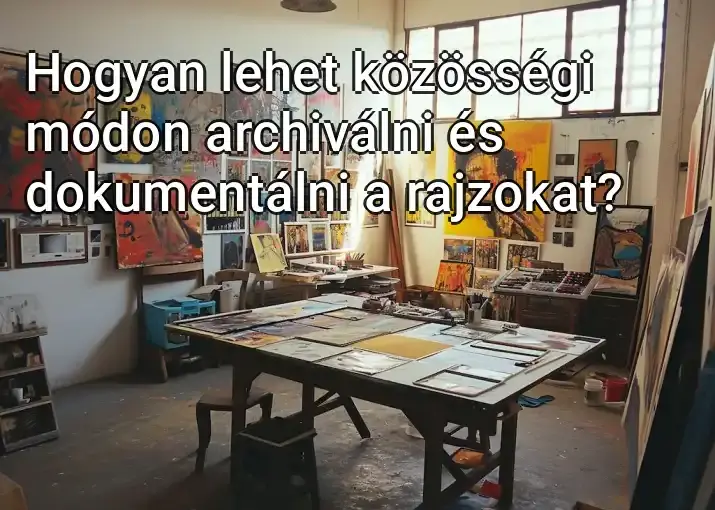 Hogyan lehet közösségi módon archiválni és dokumentálni a rajzokat?